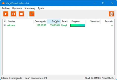 Download MEGA files at maximum speed with MegaDownloader.